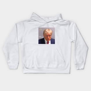 Trump mugshot Kids Hoodie